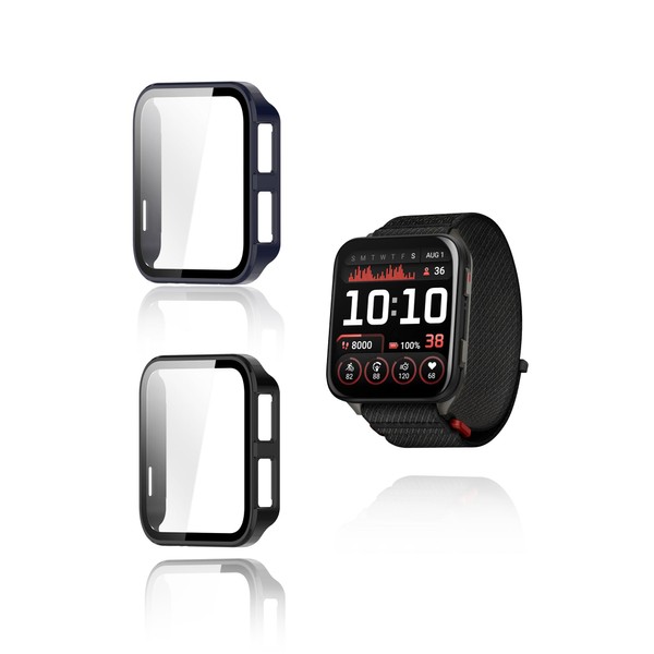 (2 Pack) Case for Garmin Venu X1 Smartwatch, yystao Hard