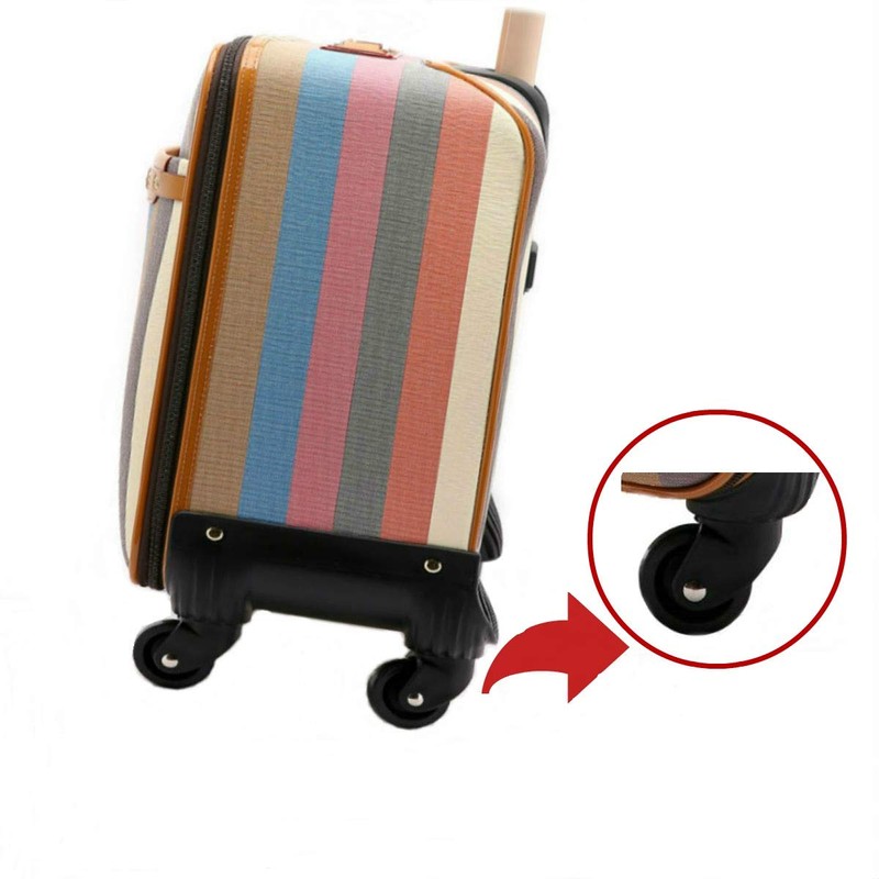ORO 1 Pair Luggage Wheels Replacement 70mm Case Wheels with