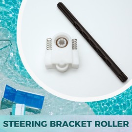 Fippeddly Steering Bracket Roller PVXH011SA for Hayward AquaNaut 200 400 450 and Poolvergnuegen Pool Cleaners