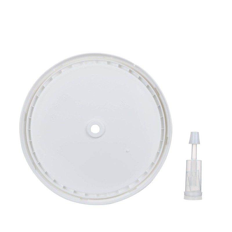 U.S. Solid 2-Pack Plastic Fermenter - 6.5 Gallon Food-Grade Fermenting