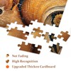 Flower Squirrel Puzzle for Adults 1000 Pieces, Cute Animal Jigsaw