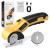 Cordless Electric Scissors, Cardboard Cutter, Electric Box Cutter with Safety