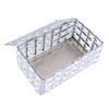 Crystal Tissue Dispenser Elegant Crystal Napkin Holder Decorative Facial Tissue