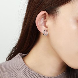 Cute CZ Horseshoe U Shaped Small Stud Earrings for Women Teen Girls Cartilage Minimalist 925 Sterling Silver Post Sleeper Crystal Huggie Piercing Studs Pin Animal Lover Fashion Jewelry Gifts