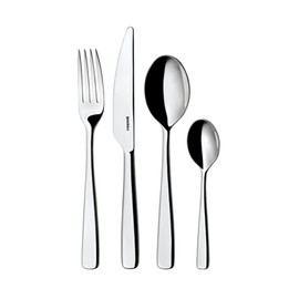 Guzzini Grace 24 Piece Cutlery Set, Stainless Steel