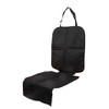 Nuby Deluxe Car Seat Protector, Black Mat for use Under