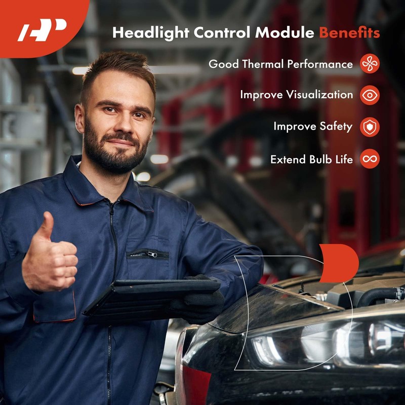 A-Premium Xenon Headlight Ballast Module Compatible with Buick LaCrosse 2008-2013