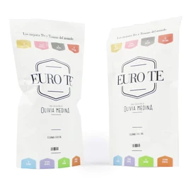 EURO TE Duo Pack: 100g Tisana Frutal Chabacano y 100g Tisana Frutal Cherry Festival, Tisanas Naturales Gourmet de Hoja Suelta