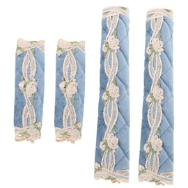 Mipcase 4pcs Refrigerator Handle Covers Non- and Oil-Resistant Protector for Kitchen Appliances Easy to Wash Fits Ovens and Dishwashers