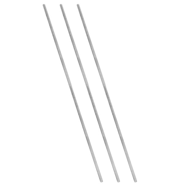 PATIKIL 1/4"-20 UNC 304 Stainless Steel Fully Threaded Rod, 3