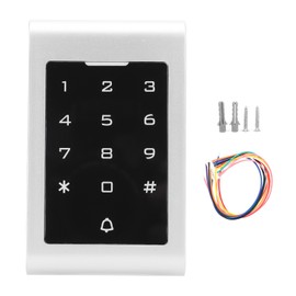 Touch Door Keypad 125KHz Password Card Lock Wiegand26/34 Access Control System 116x76x22mm