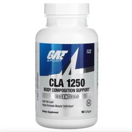 CLA 1250 GAT Sport - 90 softgel/ácido linoleico conjugado/Vitaminas y Suplementos de Origen Natural.