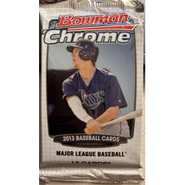 2013 BOWMAN CHROME 13 CARD SEALED JUMBO MACHADO ARENADO P.GOLDY & MORE ROOKIES !