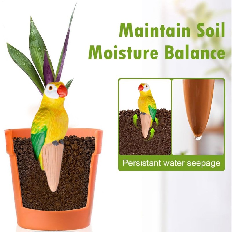 Plant Watering Spikes - Parrot Terracotta Watering Spikes | Automatic