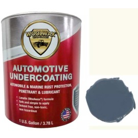 Woolwax Lanolin Film Thick Fluid  Undercoating (1) Gallon. Black, Straw, or Grey - Grey