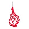 Cawila Football Ball Net Nylon Various Sizes Red red/white Size:3