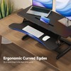 JYLH JOYSEEKER 35" Standing Desk Converter, Height Adjustable Desktop Riser