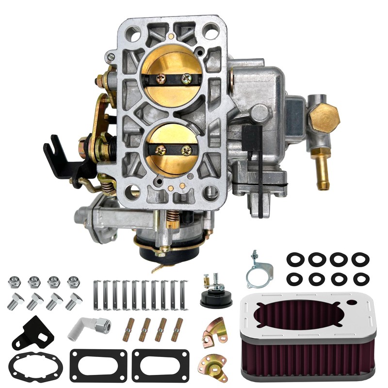 New Carburetor 2 Barrel with Air Cleaner Assembly for Weber