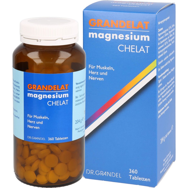 Grandelat Mag 60 Magnesium Tablets Pack of 360