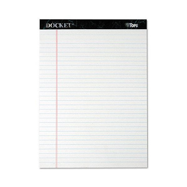TOP63410 - Tops Docket Ruled Perforated Pads