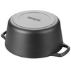EDGING CASTING Pre-Seasoned Cast Iron Dutch Oven Pot with Skillet