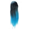 Hair Mannequin Head Colorful Hair Braiding Practice Hairdressing Mannequin Head