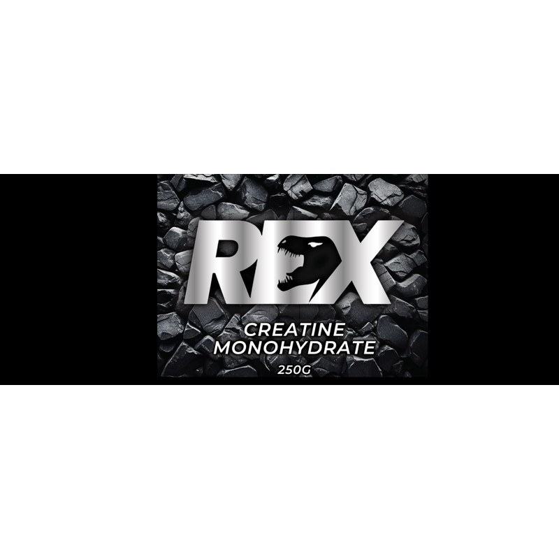 Rex Fitness Creatine Monohydrate 250g Powder - Pre-Work - Proven