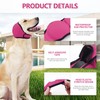 Duuclume Waterproof Dog Ear Covers for Grooming, Bathing,Swimming, Pet Calming