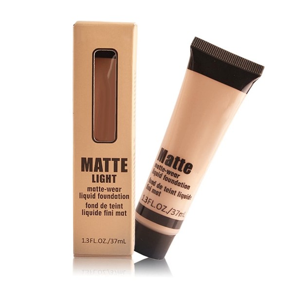 Base Face Liquid Foundation Matte Wear Concealer Cream 47 ml (Beige 2)