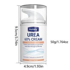 Urea & Salicylic Acid Foot Cream, Deep Moisturizing Foot Care Lotion, Exfoliating Foot Care Moisturizer for Dry Cracked Skin, Body Care Products