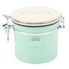 Coffee Canister Mint Green Food Grade Stainless Steel Airtight Coffee