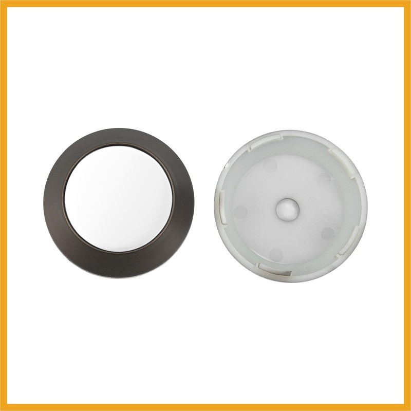 Partuto 65mm Dia Car Wheel Center Hub Caps Bronze Tone