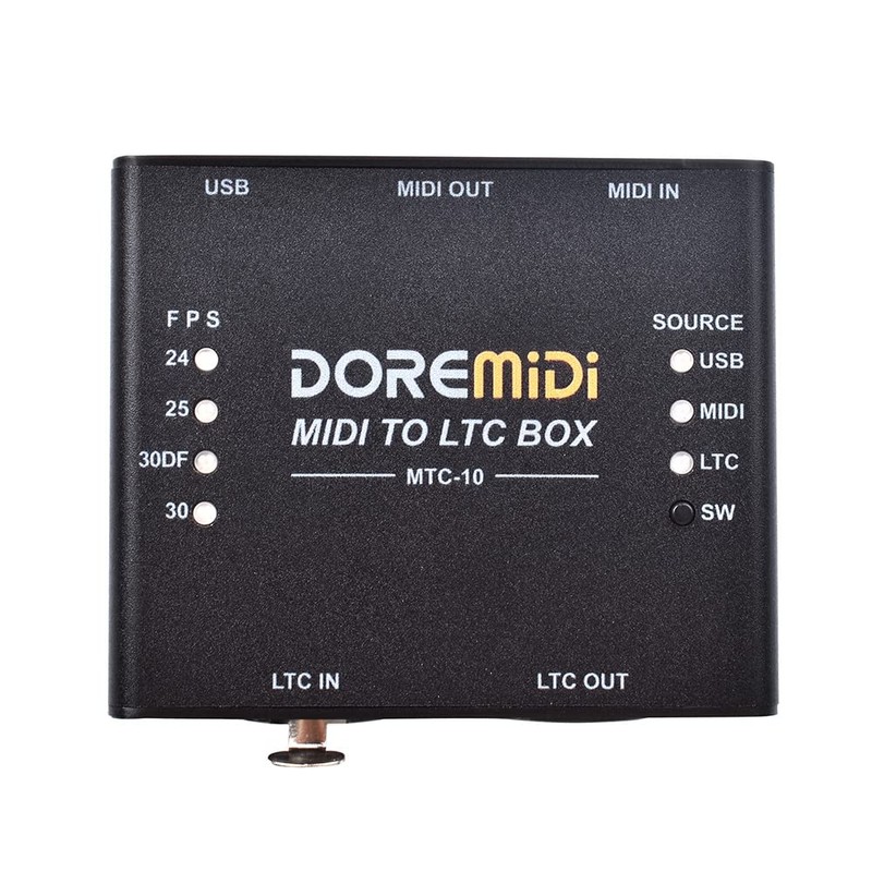 DOREMiDi MIDI To LTC Box Is MIDI Time Code and