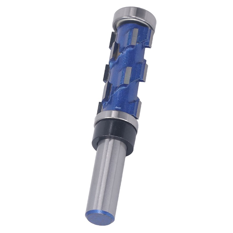 Spiral Flush Trim Router Bit 1/2x19x45mm Dual Bearing Round Shank