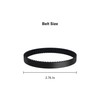 CPAI Replacement Belt Compatible with Moosoo K17 618A G201 Cordless