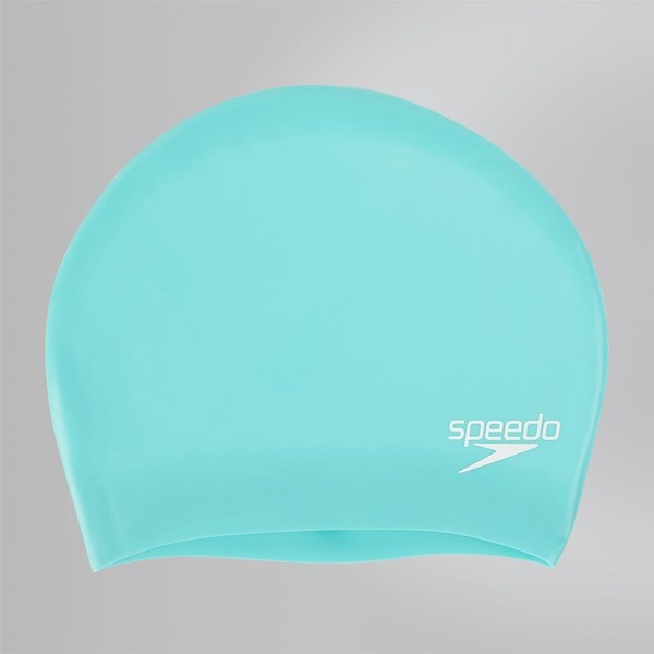 Speedo-Swim Hats-Long Hair Cap-Green-