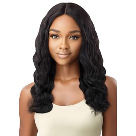Outre Mytresses Gold Lace Front Wig - Human Hair -Sariana (NATURAL BLACK)