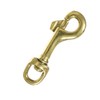 Brass Swivel Snap Hooks - Diverse and Multifuntional (3/8 Inch,