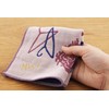 Kusubashi Ori Mon A-65933-86-BE Morita MiW Gauze Handkerchief, Crow, Beige,