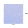 LazyMe Shrink Wrap Bags, 4 x 4 inch, PVC Heat