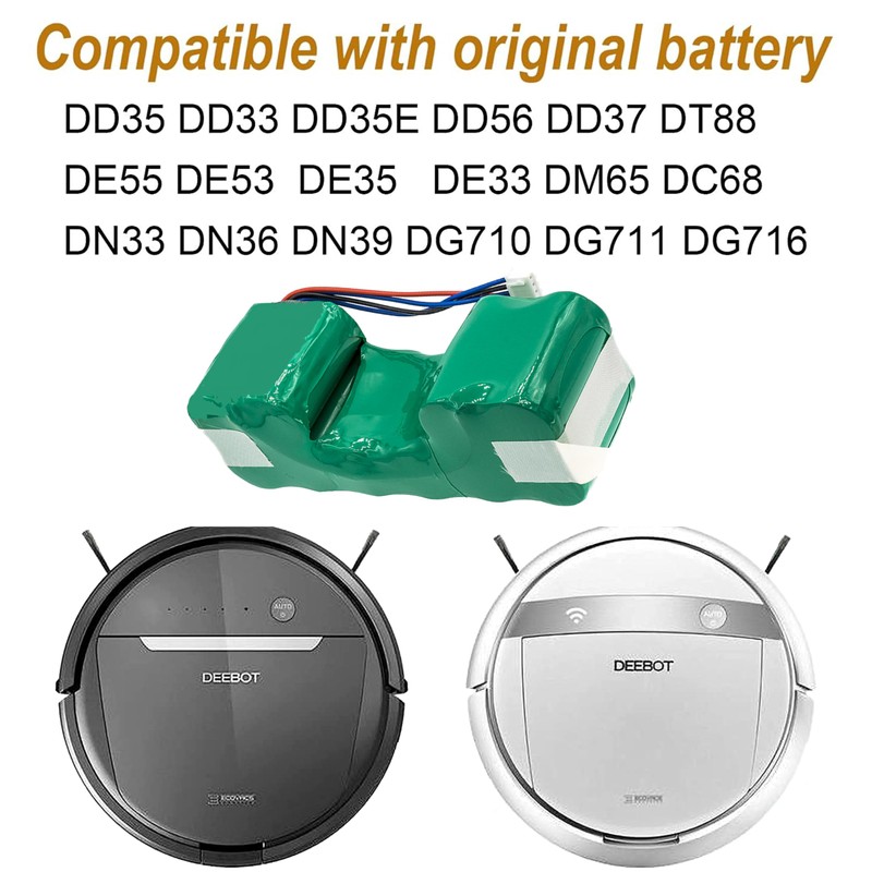 DM88-byd Robot Vacuum Cleaner Battery for DD35 DE33 DE35 Deebot