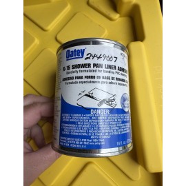 Oatey  Oatey 16 Oz PVC Shower Pan Liner Sheeting Bonding Adhesive 30812