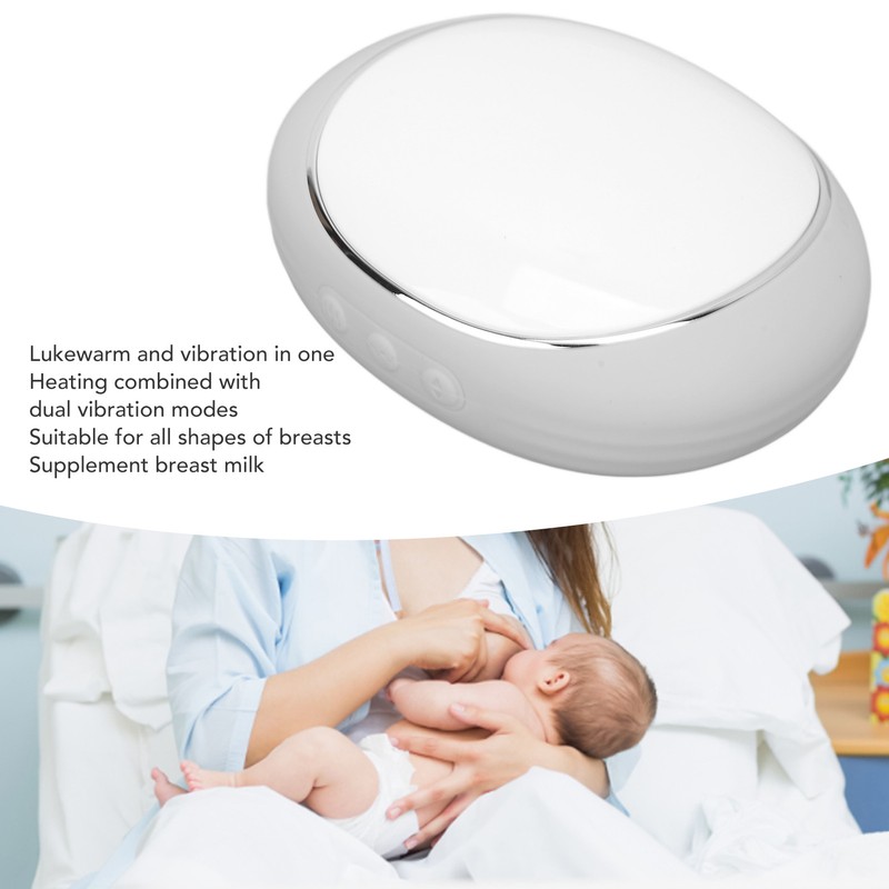 Lactation Massager Warming Unblocking Breast Vibration Universal Breastfeeding Massager for