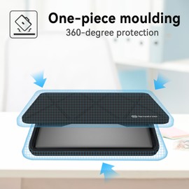 Smatree Hard EVA Protective Sleeve Case Compatible for 16 inch GIGABYTE AERO X16 EG61H Copilot+PC, for GIGABYTE AERO 16 XE5/YE4/YE5, for 16 inch LG UltraPC, for 16 inch LG gram 2-in-1 Laptop (X8285)
