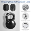 Fridge Refrigerator Lock with Combination, Heavy Duty Lock for Cabinet,