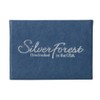 Silver Forest Hammered Heart Dangle NE-0617