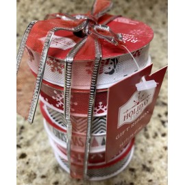 Holiday Time Gift Ribbon 54 ft (16.45) New!!!