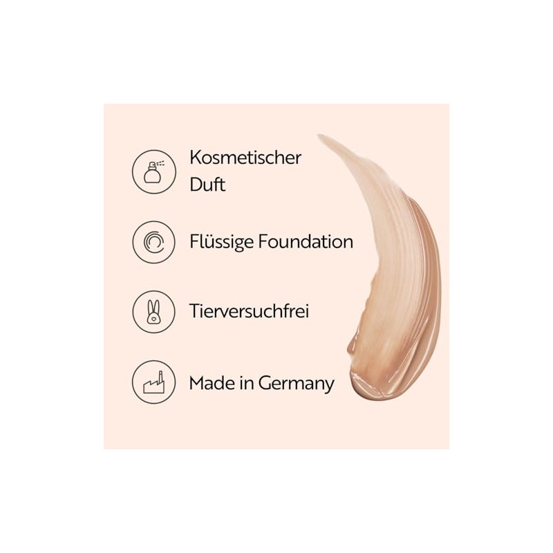 M. Asam Magic Finish Supercharge Serum Foundation Warm Sand (30