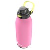 Bubba Radiant Stainless-Steel Pop-Up Straw, 40oz Water Bottle, Medium, Rubberized