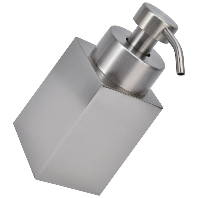 Hand Sanitizer Bottle Silver Large Capacity Non Slip 304 Stainless
